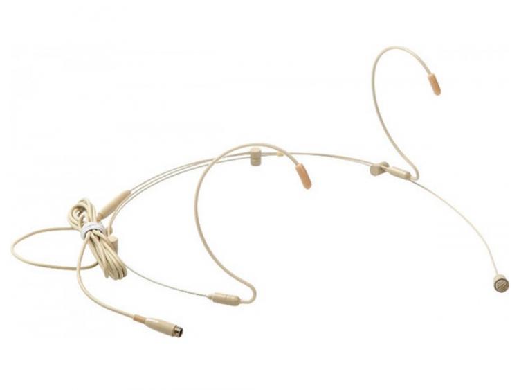 Microfono Auricolare Cardioide Leggero Per Sistemi Wireless – Gancio In Acciaio, Design Discreto (Connettore XLR 4 Pin Per Shure)