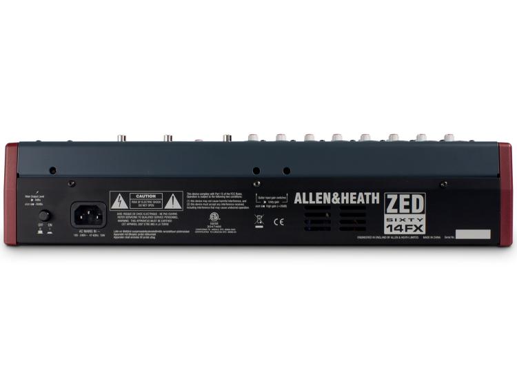 ALLEN & HEATH ZED60-14FX | Strumenti Musicali .net