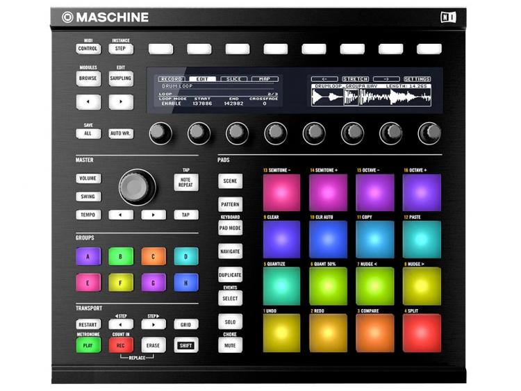 NATIVE INSTRUMENTS Maschine MKII Black | Strumenti Musicali .net