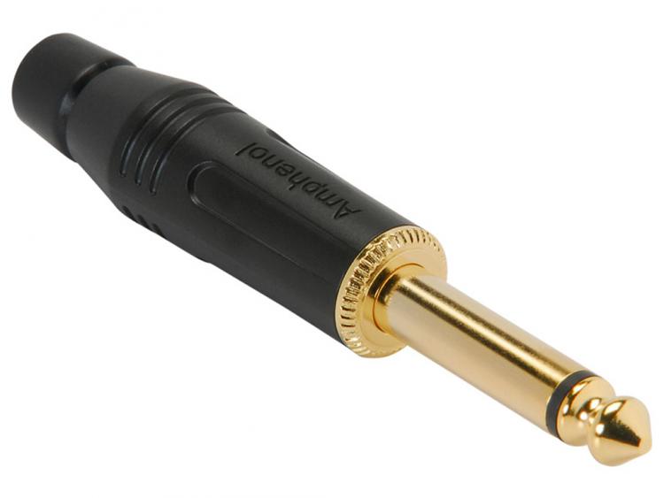 Connettore Jack 6,3 Mm Stereo Maschio A Saldare, 1/4 Pollice, Nichelato, Universale