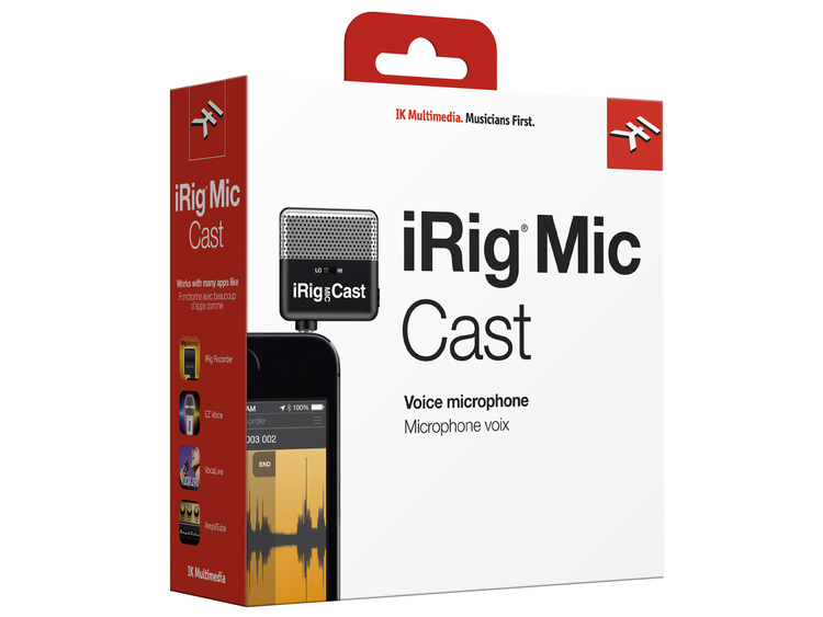 Chitarre - IK Multimedia iRig Mic HD Argento Microfono per cellulare/ smartphone