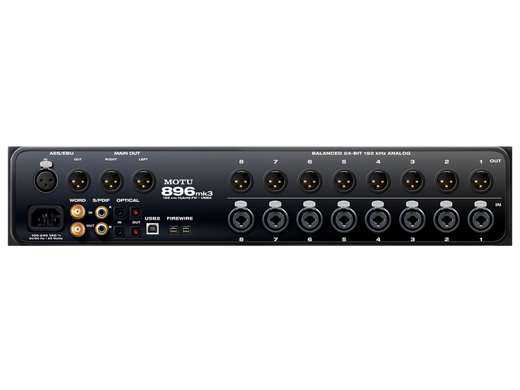 MOTU 896 MKIII Hybrid | Strumenti Musicali .net