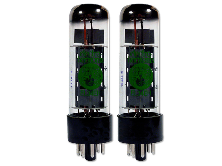 Electro-Harmonix EL84 EH Vacuum Tube Quartet - Platinum Matched For Amplifier Replacement & Upgrade