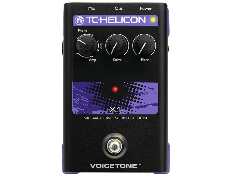 TC HELICON VoiceTone X1 Megaphone & Distortion | Strumenti