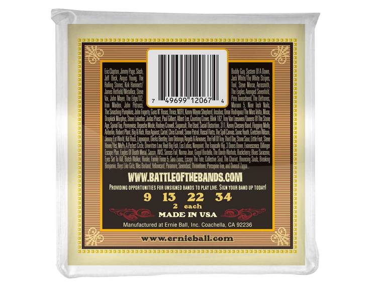 Corde Per Mandolino Ernie Ball Earthwood Mandolin Light 80/20 Bronze - Diametro 9-34 - Foto 7