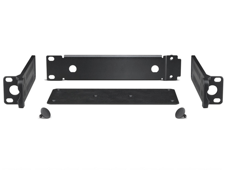 Kit Di Montaggio Rack Per Ricevitori Shure SLX/SLXD/SLX4 – Doppio Rack UA507, Orecchie E Barre In Metallo, Ricambio Nero Hardware Rack Per Shure
