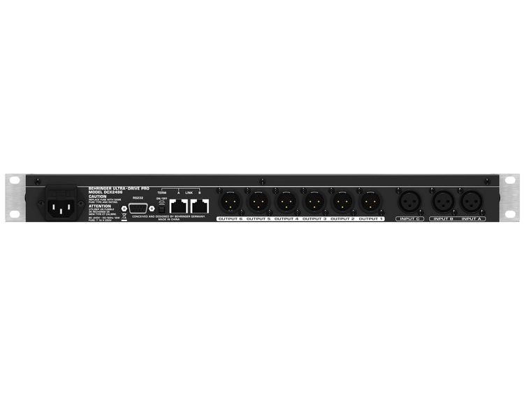 BEHRINGER DCX2496 Ultradrive Pro Crossover | Strumenti Musicali .net
