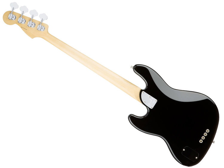 FENDER American Elite Jazz Bass MN Black | Strumenti Musicali .net
