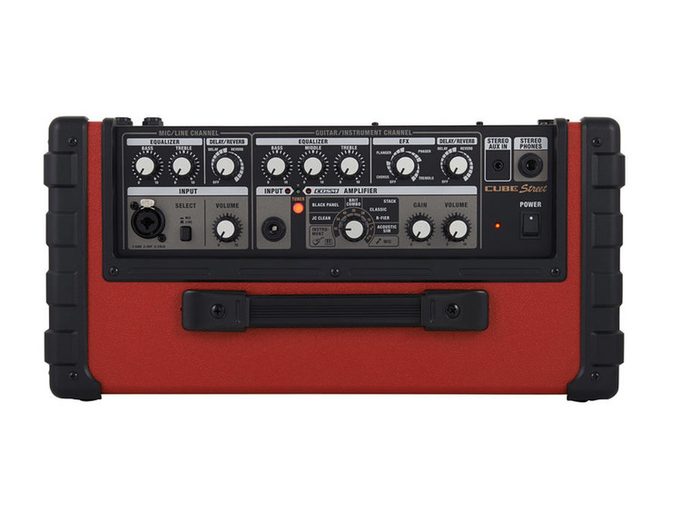 CUBE street ローランド アンプ スピーカー レッド