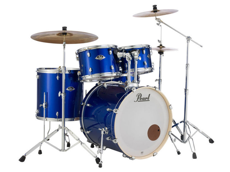 PEARL EXX725BR/C717 Export Standard High voltage Blue con Piatti Sabian SBR