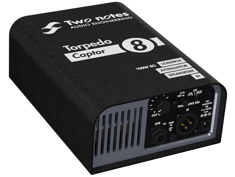 Two notes Torpedo Captor 8Ω Torpedo Captor 8 – two-notes