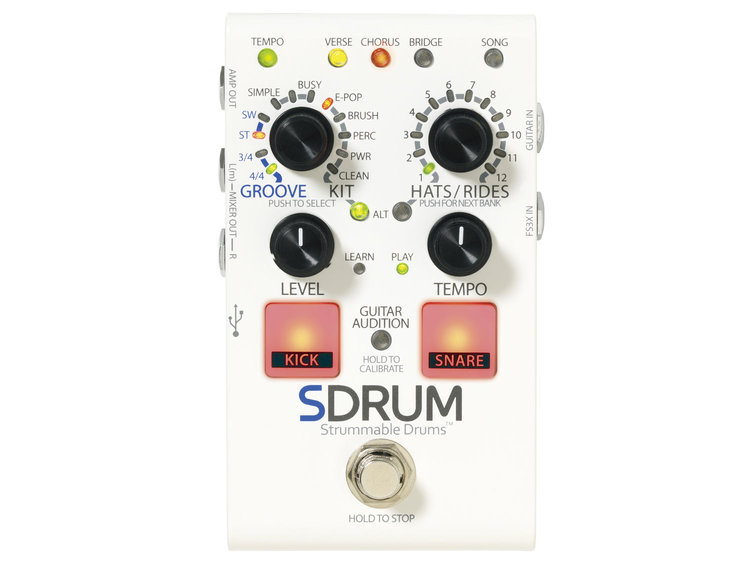 【未使用】 Digitech SDRUM Strummable Drums DIGITECH SDRUM Strummable Drums | Strumenti Musicali .net