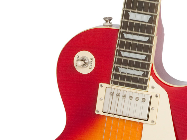 EPIPHONE Les Paul Standard PlusTop Pro Heritage Cherry Sunb
