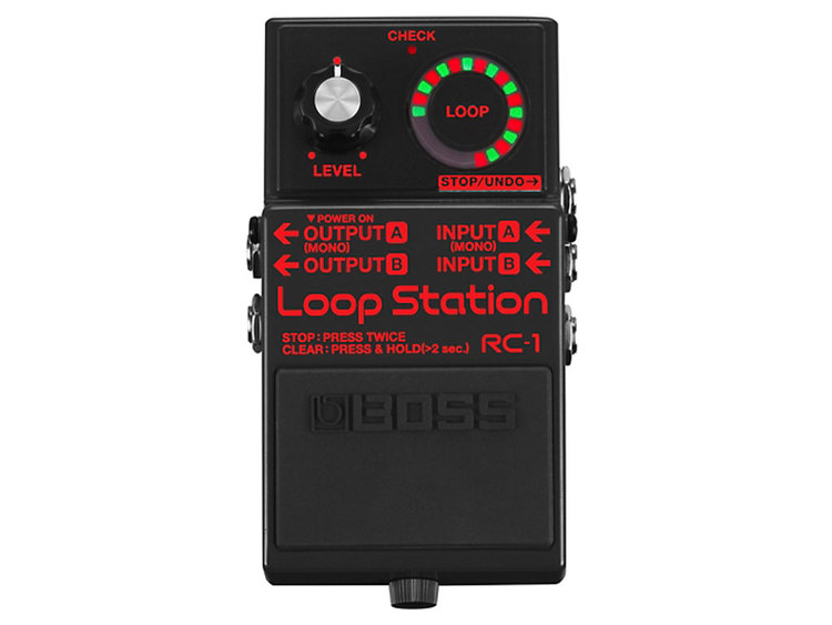 BOSS RC-1 BK Loop Station - Limited Edition | Strumenti Musicali .net
