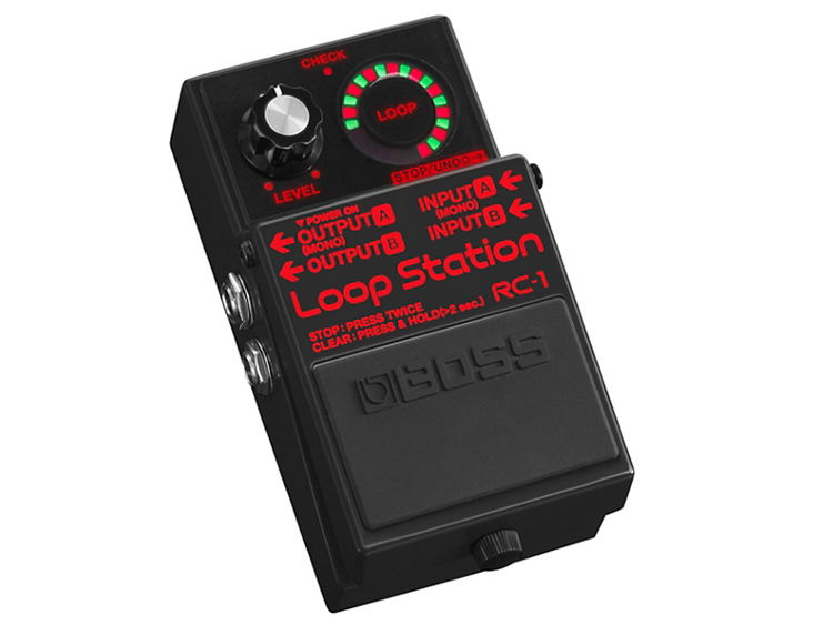 BOSS RC-1 Loop Station ブラックバージョン BOSS RC-1 BK Loop Station - Limited Edition | Strumenti