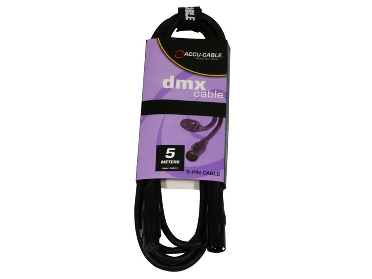 DMX adapter ADJ AC-DMXT/3M5F 3pin m - 5pin f