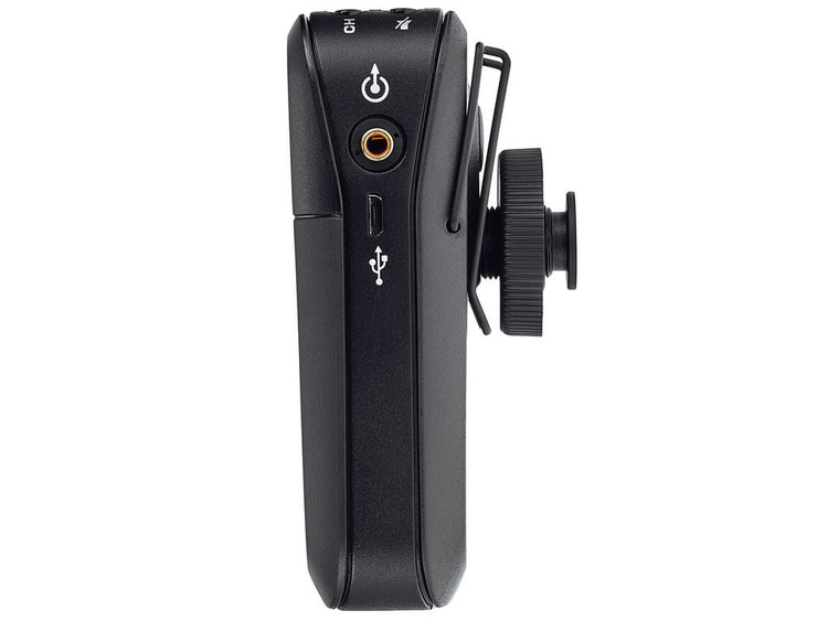 RDE RDELink RX-CAM Ricevitore Wireless Per Fotocamera Con Display OLED, Attacco 3/8" E Clip Cintura, Per RØDELink, Ideale Per Cineasti E Vlogger