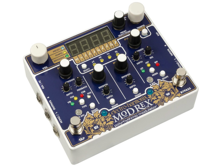 新品 未使用 Electro-Harmonix Mod Rex Mod Rex | Polyrhythmic Modulator - Electro-Harmonix