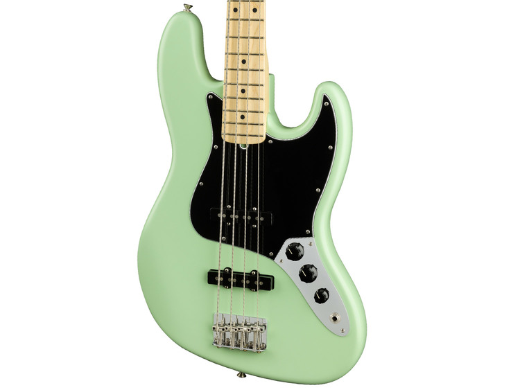 FENDER American Performer Jazz Bass MN Satin Surf Green