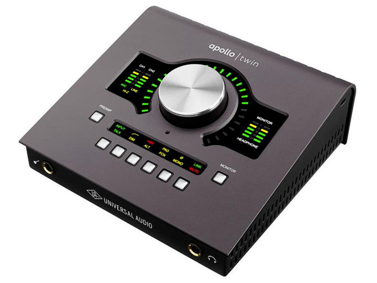 DTM・DAW Apollo twin MK II QUAD UNIVERSAL AUDIO Apollo Twin Quad MKII | Strumenti Musicali .net