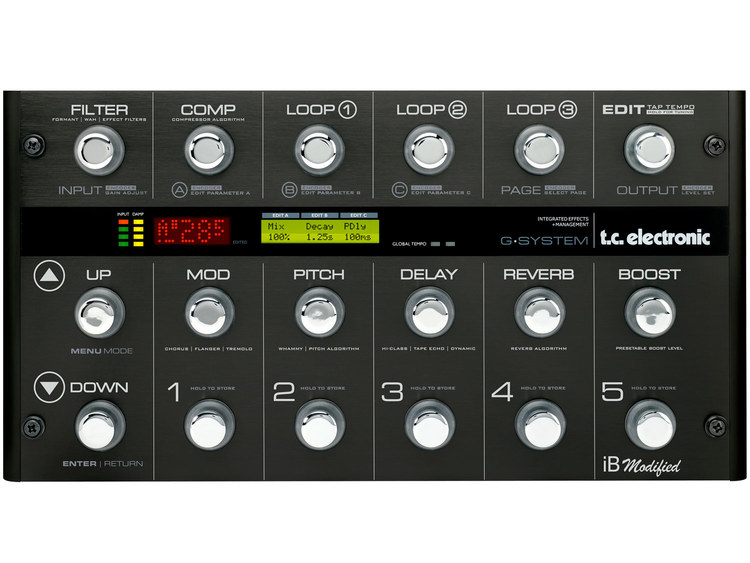 TC ELECTRONIC G-System iB Modified | Strumenti Musicali .net