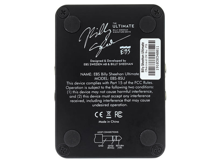 レビュー高評価の商品！ EBS Billy Sheehan Ultimate Signature Bass