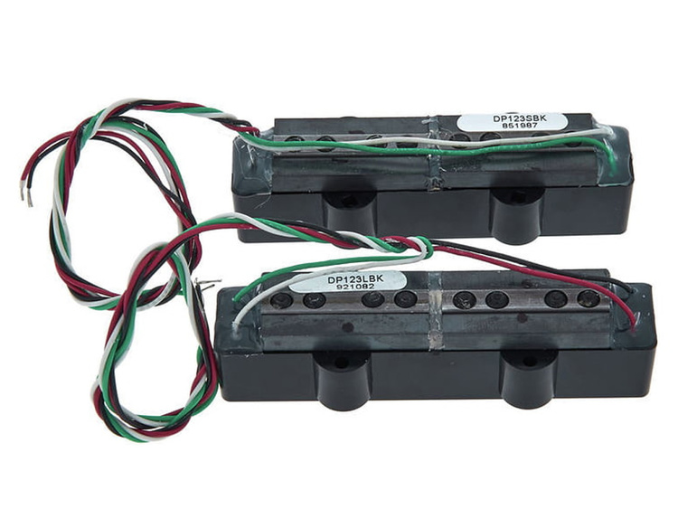 DiMarzio Model J™ DP123BK ブラック DiMarzio - Pickups - DP123-BK Model J Set - Best Bass Gear