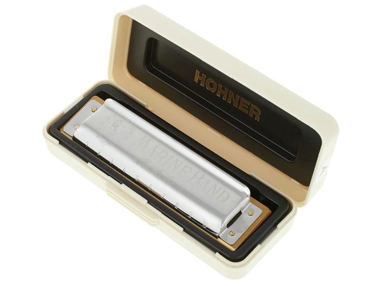 Armonica A Bocca Hohner Marine Band Classic - Tonalità Sol (G), Legno, Fatto A Mano