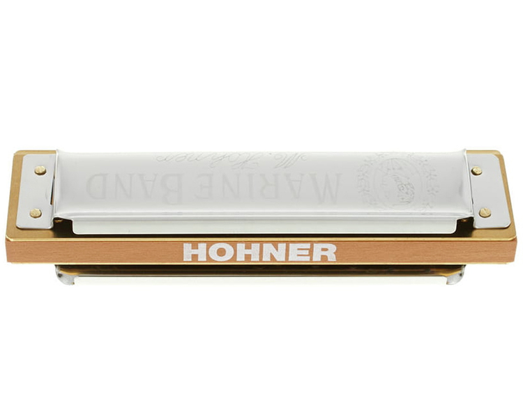 Hohner Marine Band 1896 Classic – Armonica Blues In Legno Di Pero, Lavorata A Mano In Germania