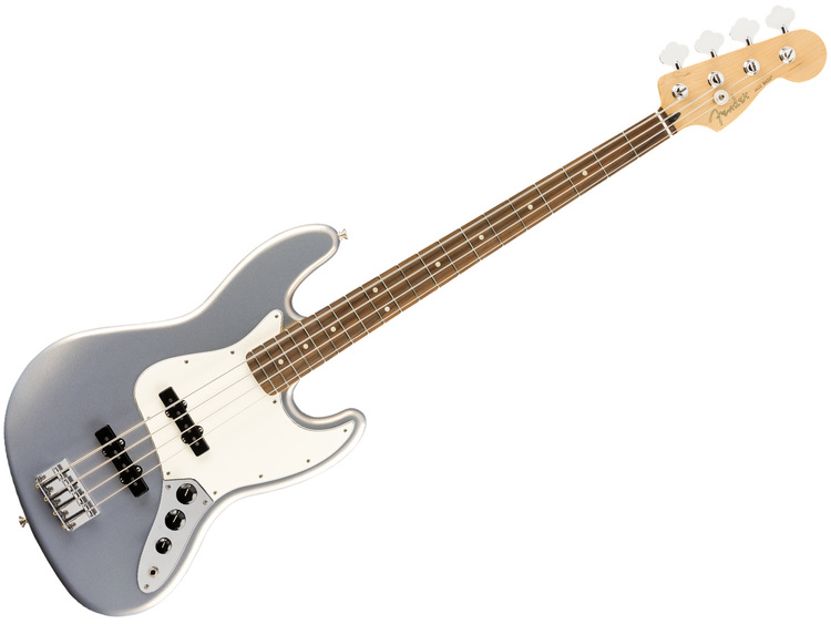 FENDER Player Jazz Bass PF Silver | Strumenti Musicali .net