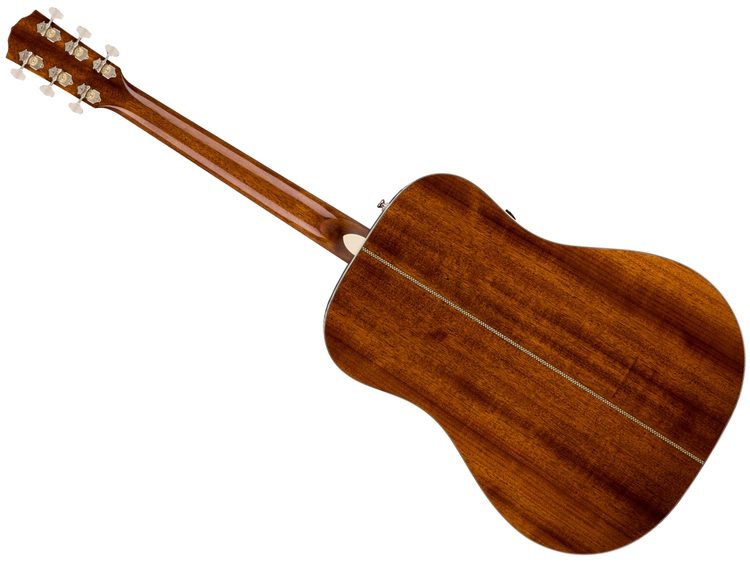 Chitarra Acustica Elettrificata Fender CD-140SCE Sunburst - Con Custodia Rigida - Foto 4