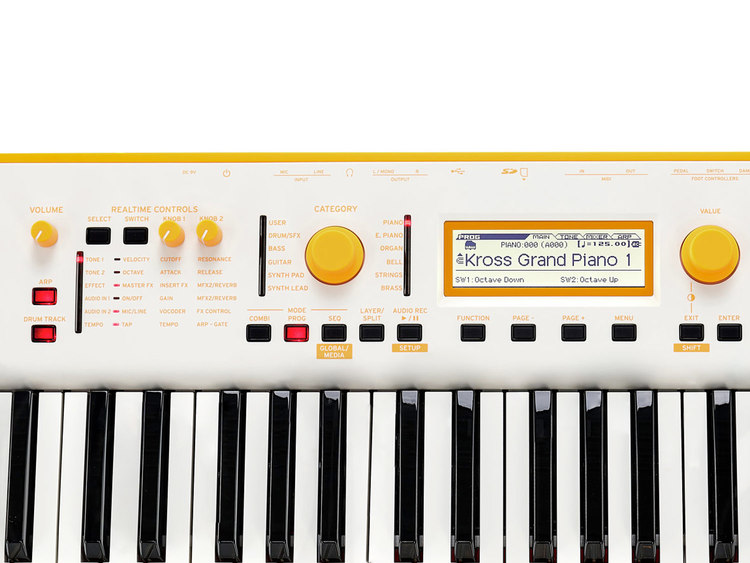 KORG Kross 2 61 GO Grey/Orange - Special Edition | Strumenti Musicali .net