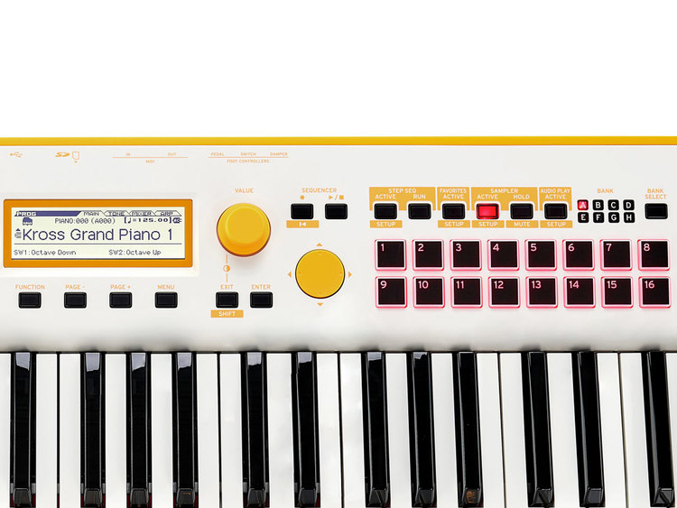 KORG Kross 2 61 GO Grey/Orange - Special Edition | Strumenti Musicali .net