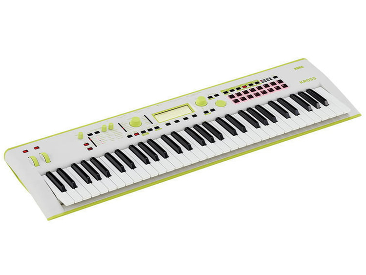 KORG Kross 2 61 GG Grey/Green - Special Edition | Strumenti