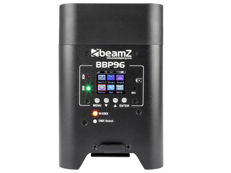 BEAMZ PRO BBP60 Par led sur batterie