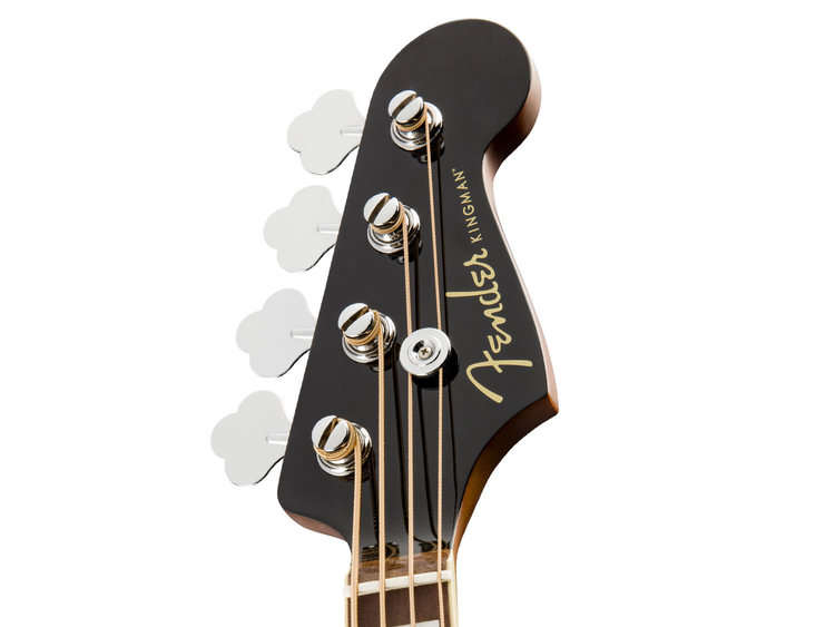 FENDER Kingman Bass V2 Walnut Fingerboard Black | Strumenti
