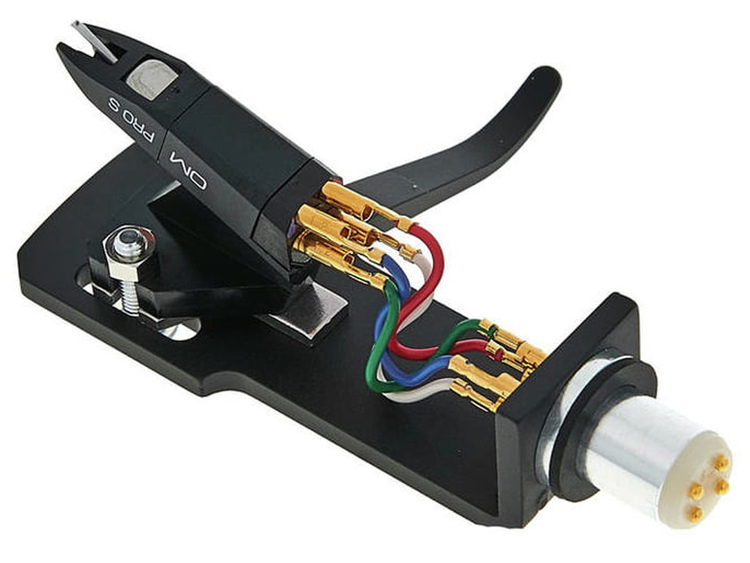 ORTOFON OM PRO S on SH4 Black Headshell | Strumenti Musicali