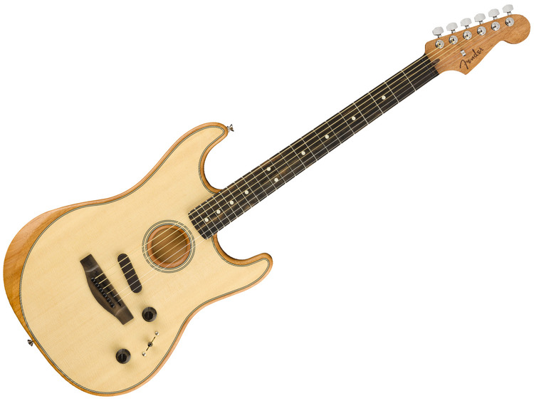 FENDER American Acoustasonic Stratocaster Natural | Strumenti