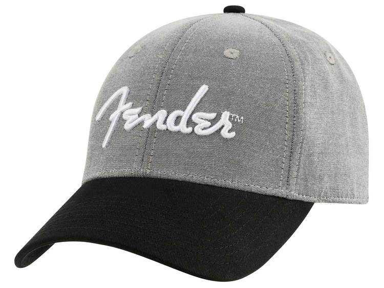 Fender Guitar Logo Cap Genuine Fender Guitars Adjustable Embroidered Logo Baseball Cap Black - Foto 10