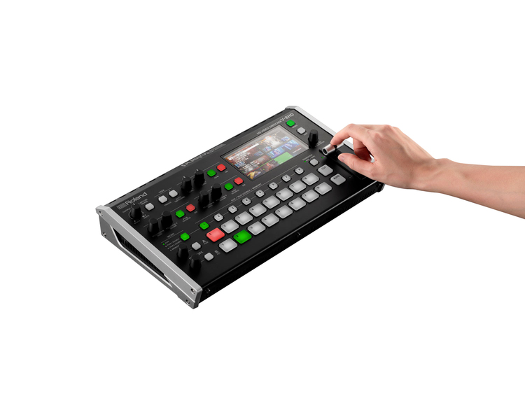 Roland V 8HD Streaming Bundle | HD Video Switcher | Video Switcher ... - New