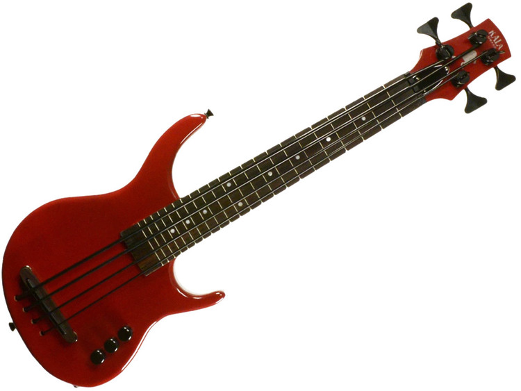 KALA UBASS-SUB4FS-SRD Red Sub Solid Body Skyline Red | Strumenti 