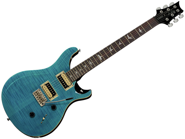 PRS SE Custom24 Quilt Sapphire 限定モデル ポールリードスミス