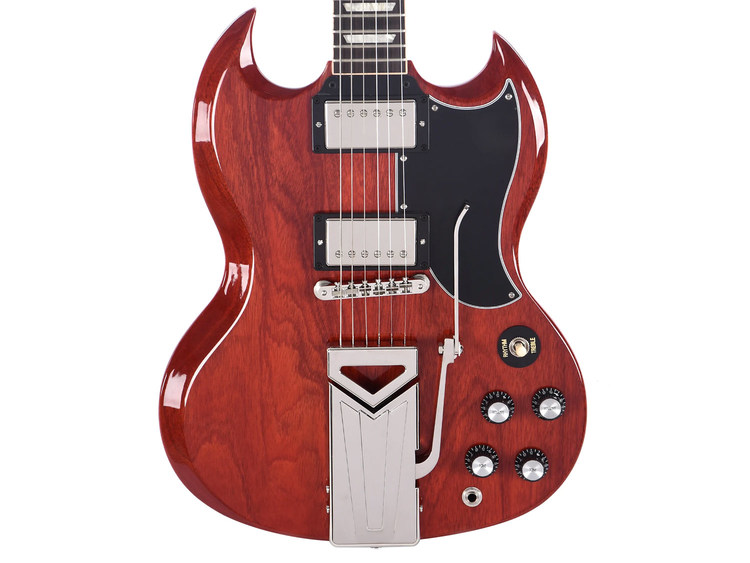 GIBSON SG Standard '61 Sideways Vibrola Vintage Cherry B-Stock
