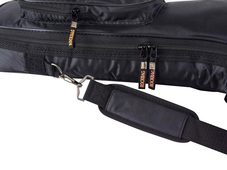 Gigbag Per Chitarra Classica 3/4 ROCKBAG - Custodia Morbida Nero - Foto 12