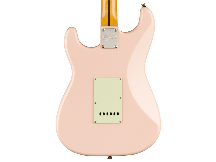 Squier Mini Strat Electric Guitar in Shell Pink