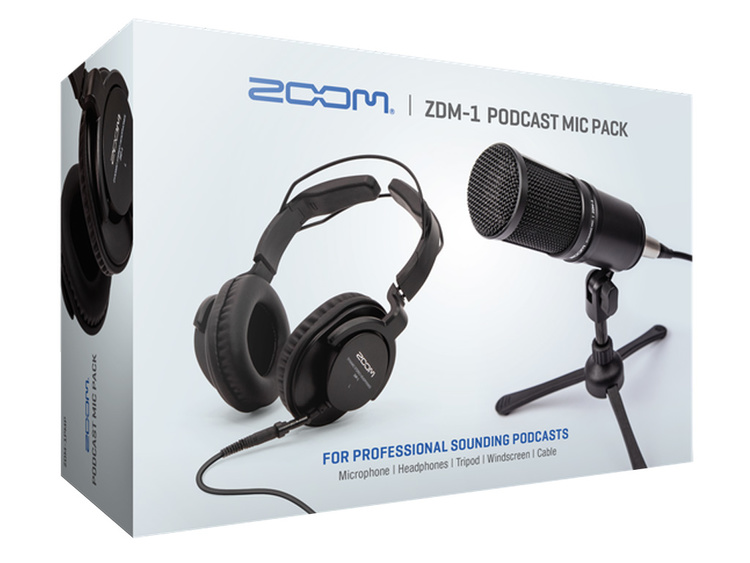 ZOOM ZDM-1 PMP Podcast Mic Pack