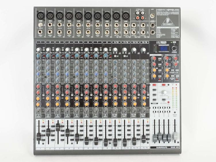 BEHRINGER XENYX X2442-USB MIXER PASSIVO 24 INGRESSI EFFETTI 24 BIT