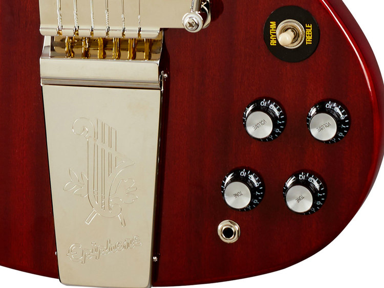 ギター Epiphone SG Standard 60s Maestro Vibrola Epiphone SG Standard 60s Maestro Vibrola Vintage Cherry