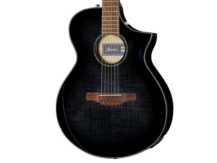 IBANEZ AEWC400 TKS Transparent Black Sunburst High Gloss