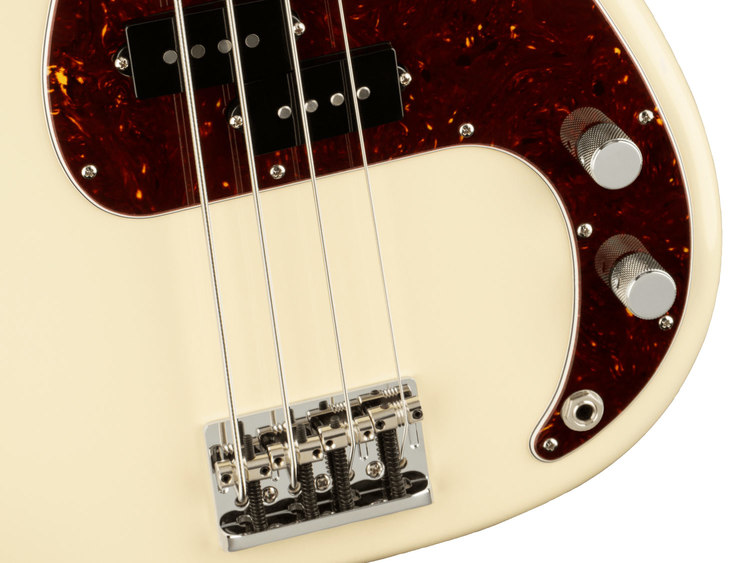Battipenna Per Fender Precision Bass American 5 Corde - Design 3 Strati Bianco - Foto 7